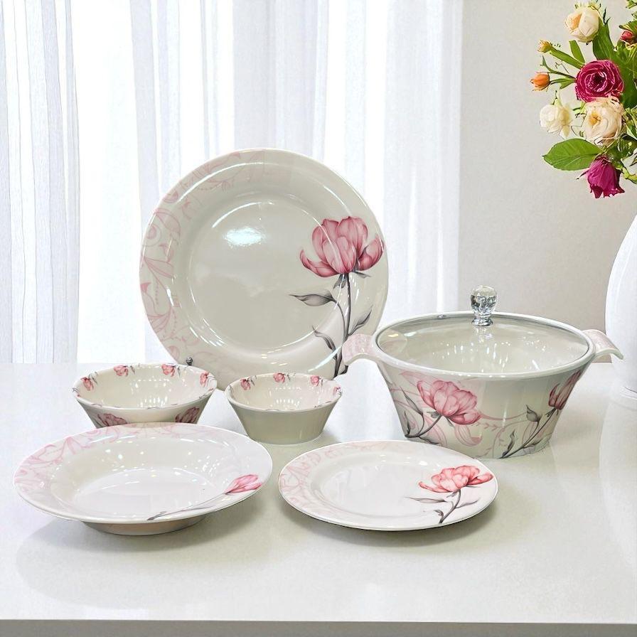 Melamine dinner set 72 pcs