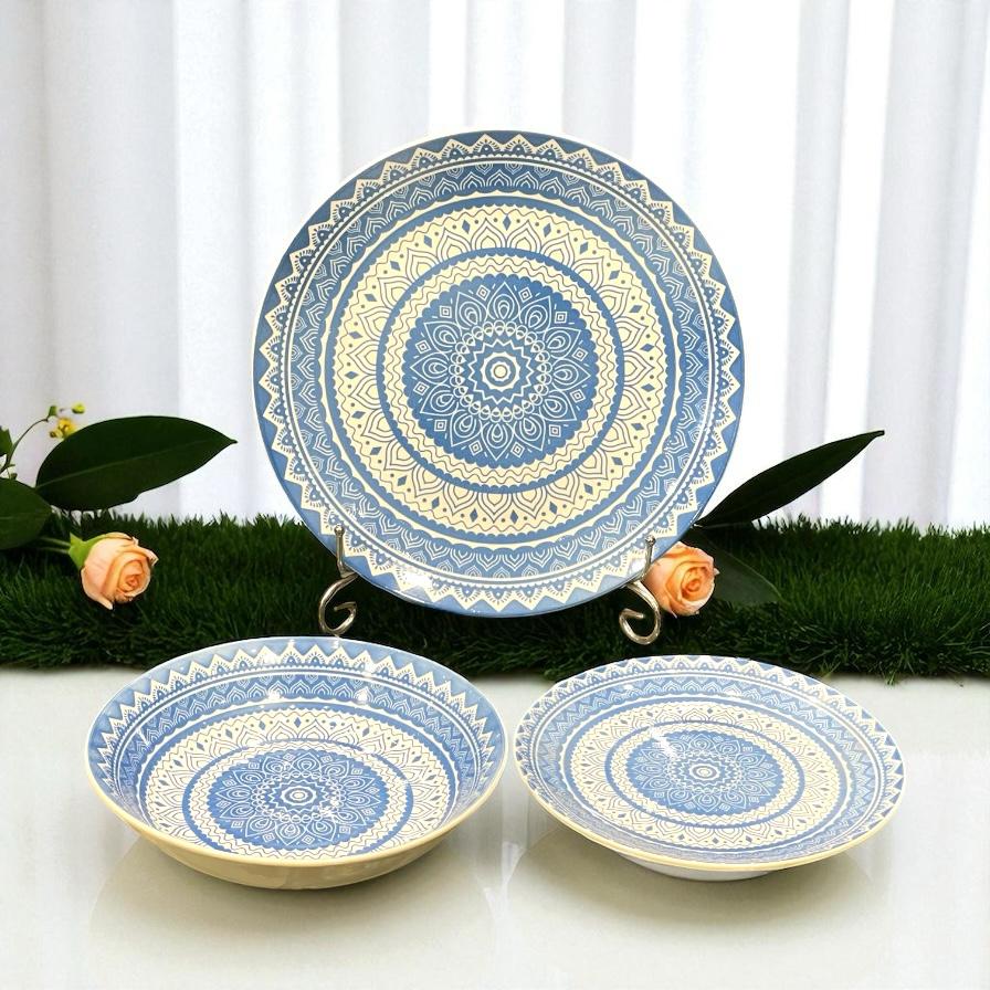 Plate Set 18 pcs