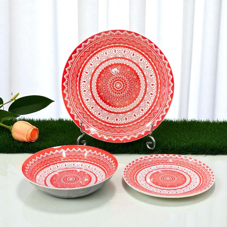 Plate Set 18 pcs