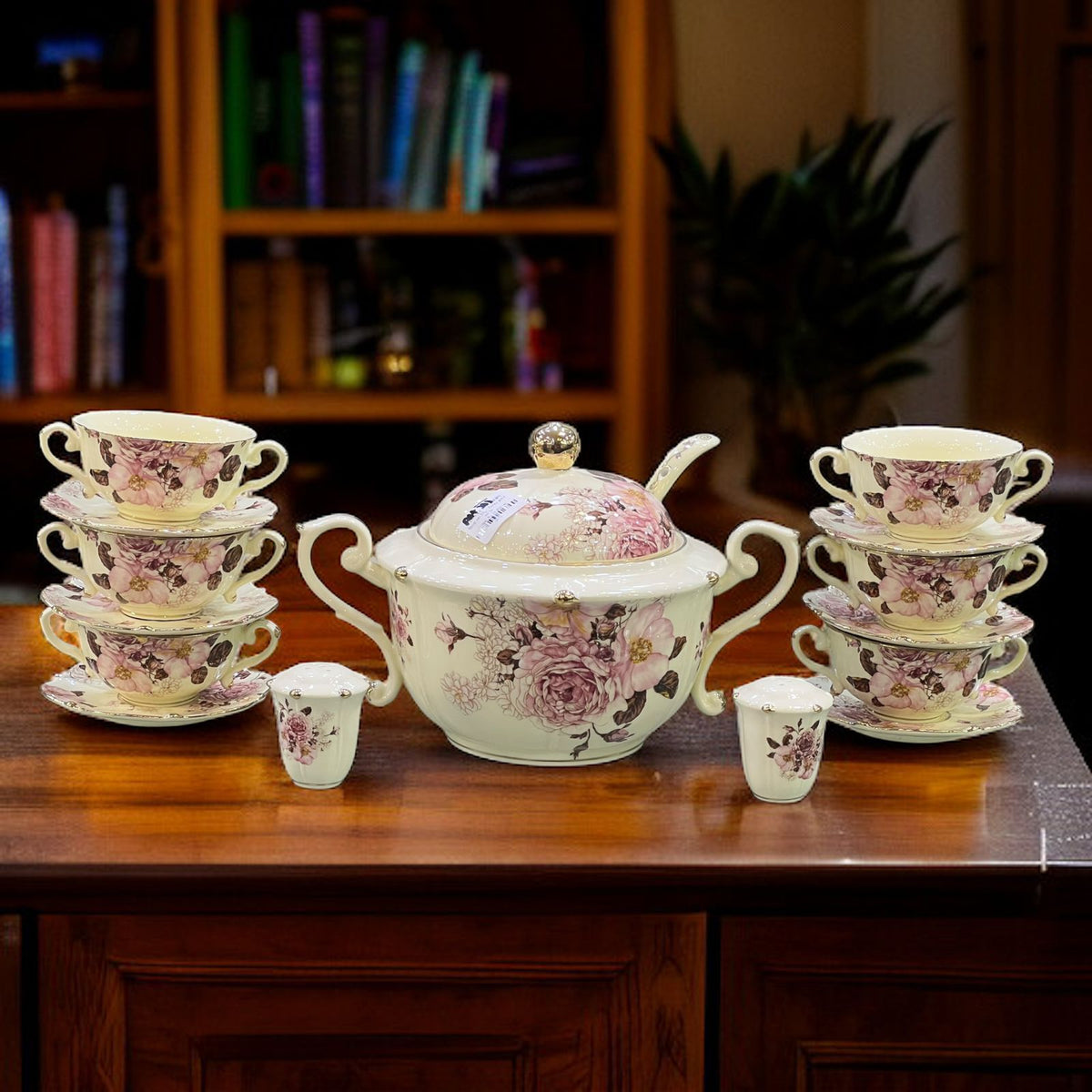 Tora Gold Soup Set