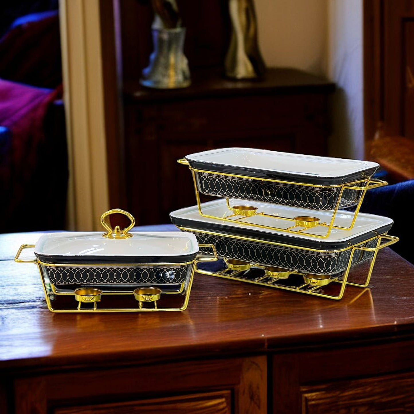 Buffet Dishes 3 pcs set