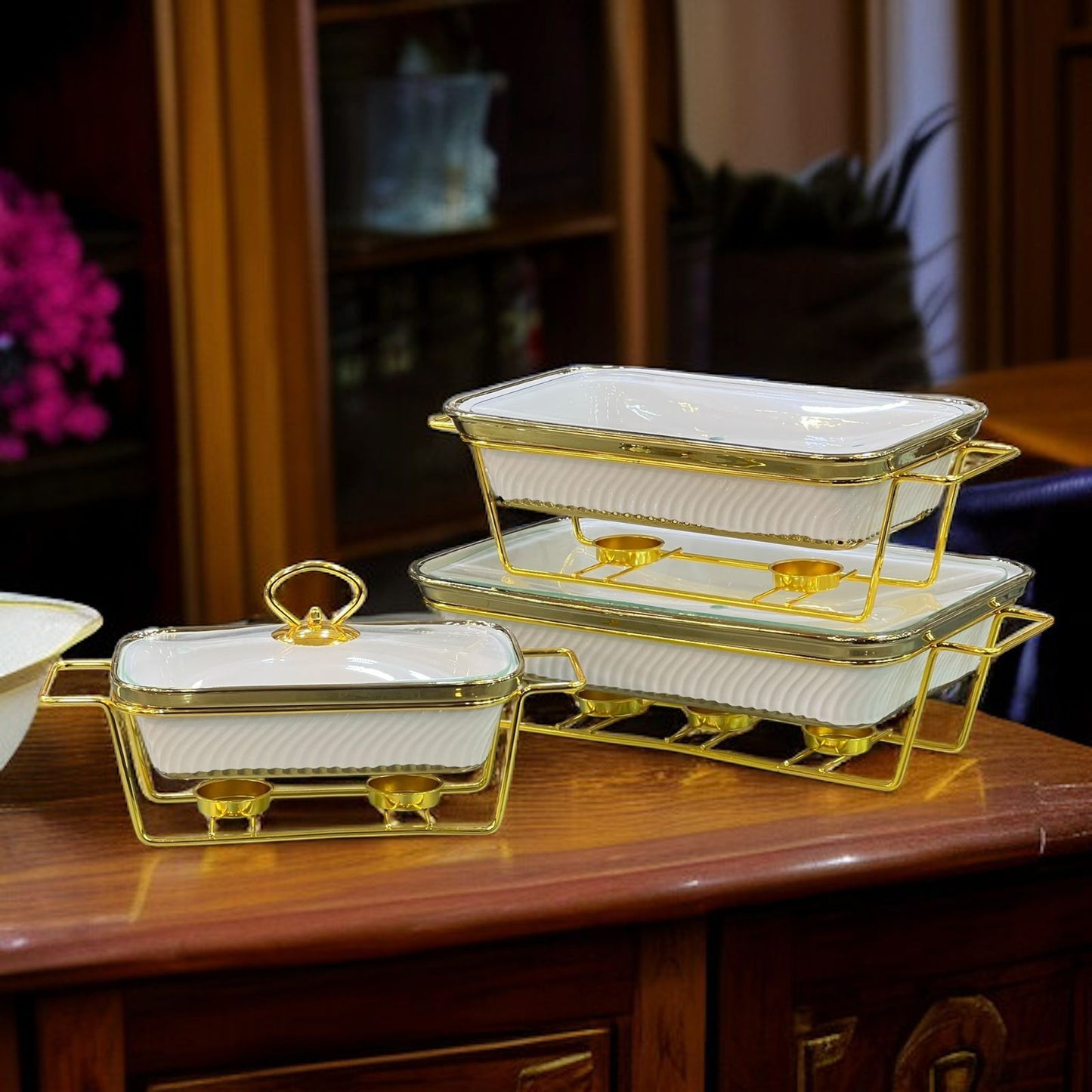 Buffet Dishes 3 pcs set