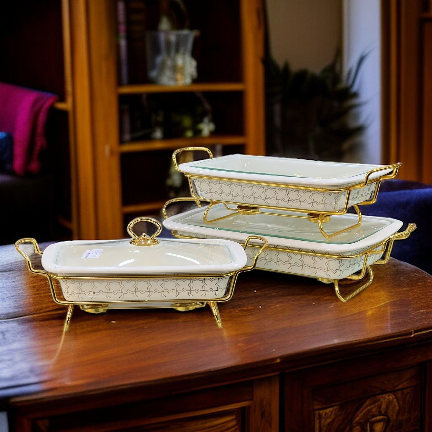 Buffet Dishes 3 pcs set