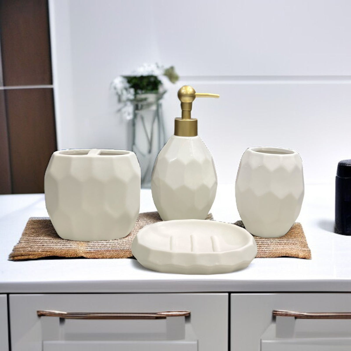 Bathroom Set 4 pc