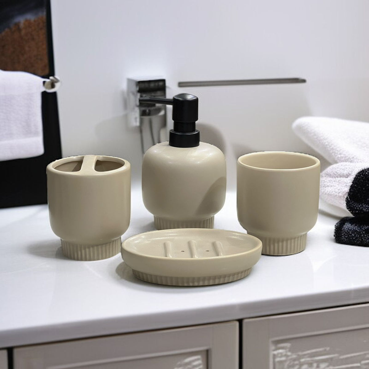 Bathroom Set 4 pc