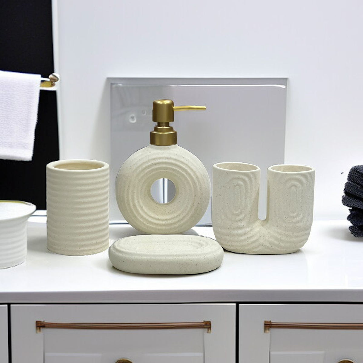 Bathroom Set 4 pc