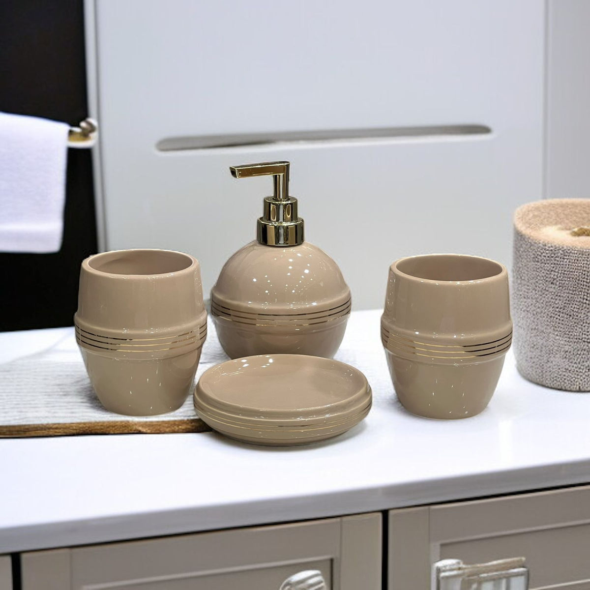 Bathroom Set 4 pc