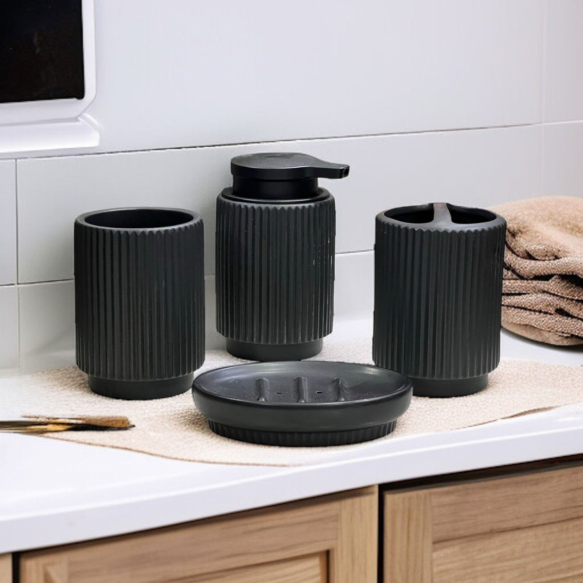 Bathroom Set 4 pc