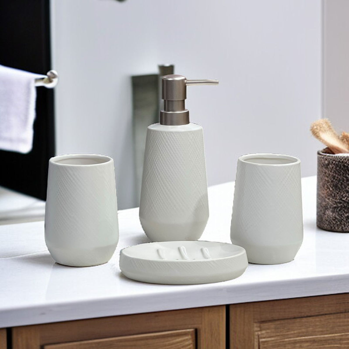 Bathroom Set 4 pc