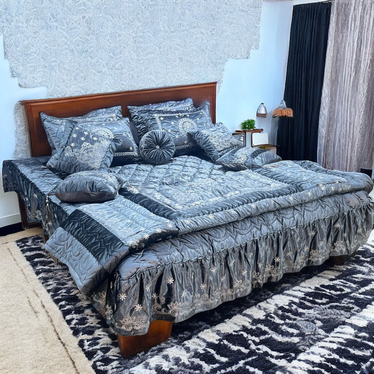 Sultan Velvet Embroidery Set 9 pcs