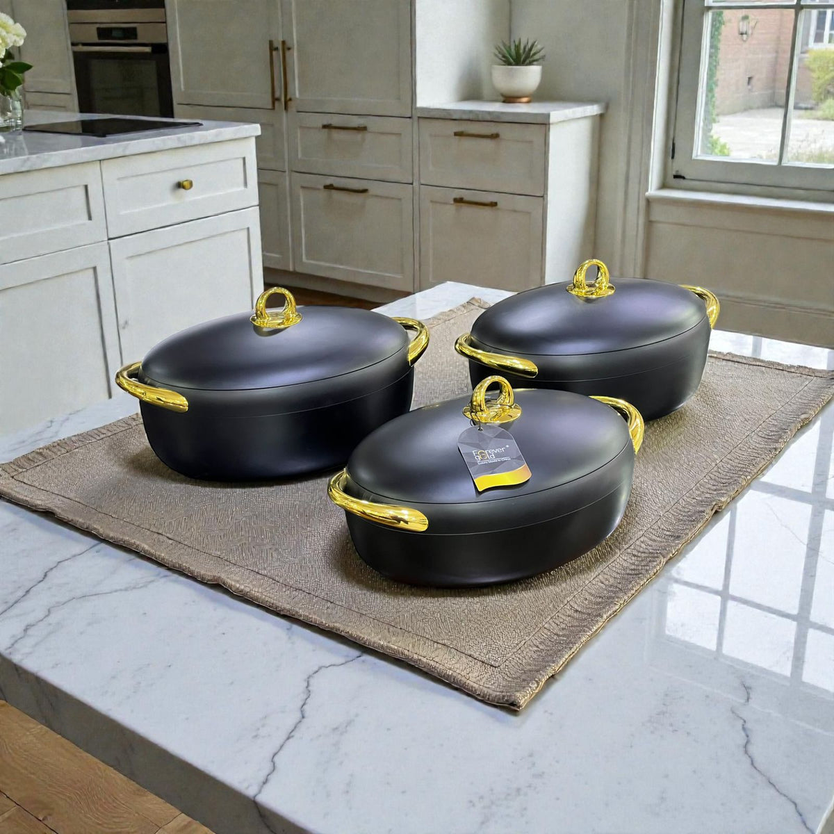 3-pcs Hotpot Set