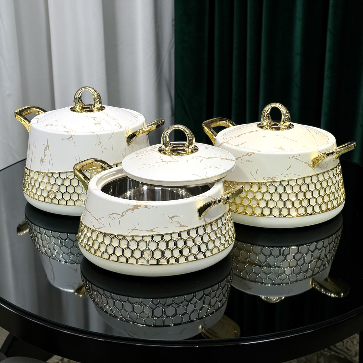 3-pcs Hotpot Set