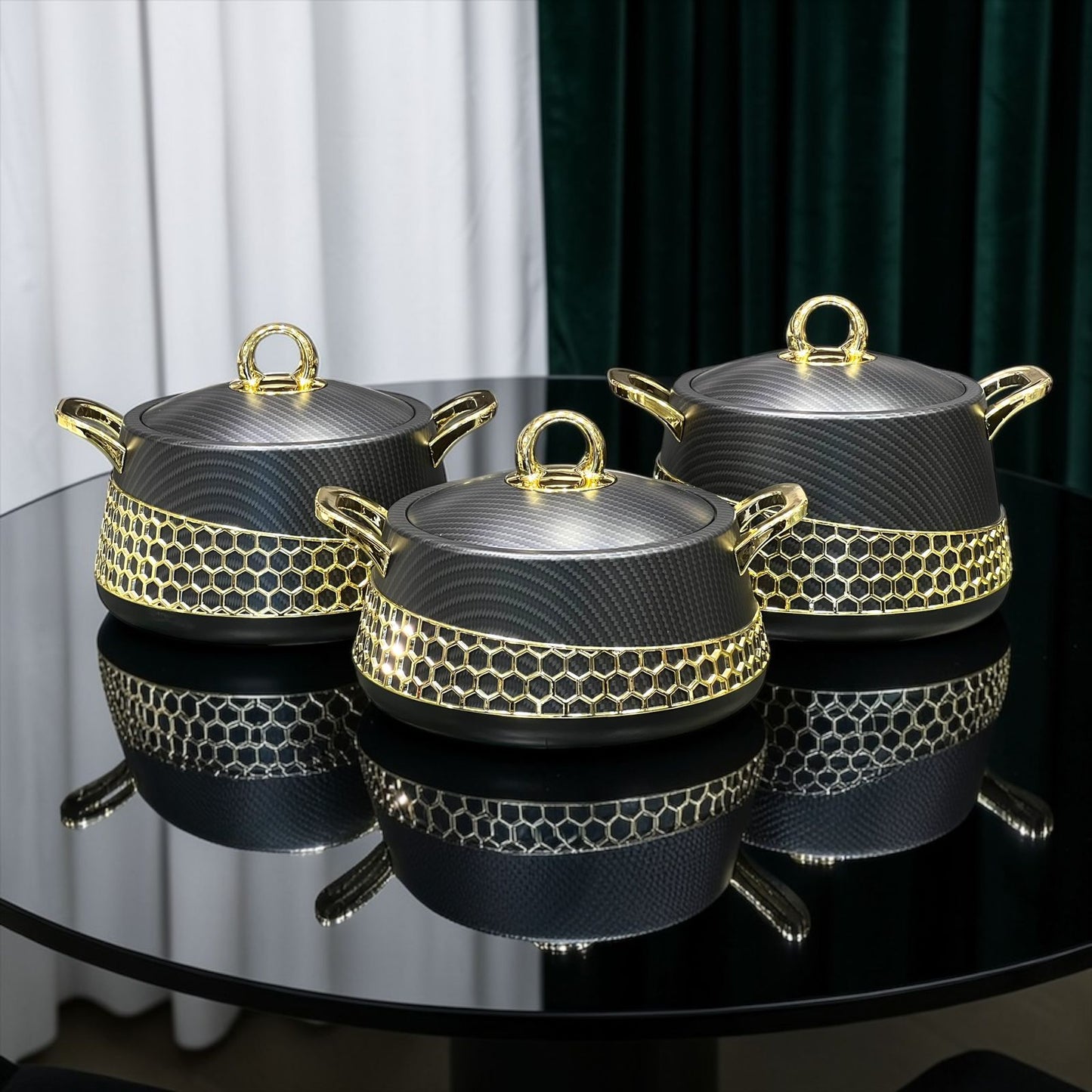 3-pcs Hotpot Set
