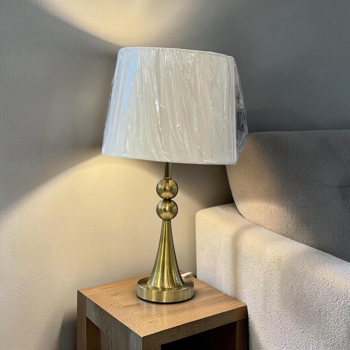 Metal Lamps Pair
