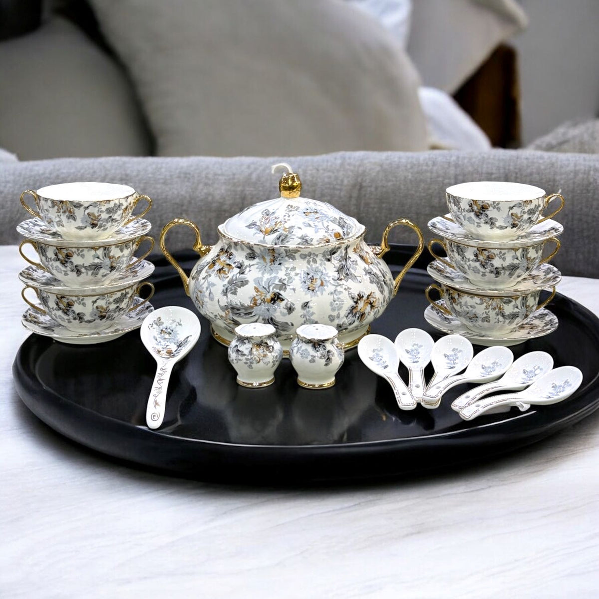 Royal Albert soup set