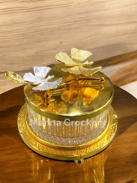Golden Sugar pot