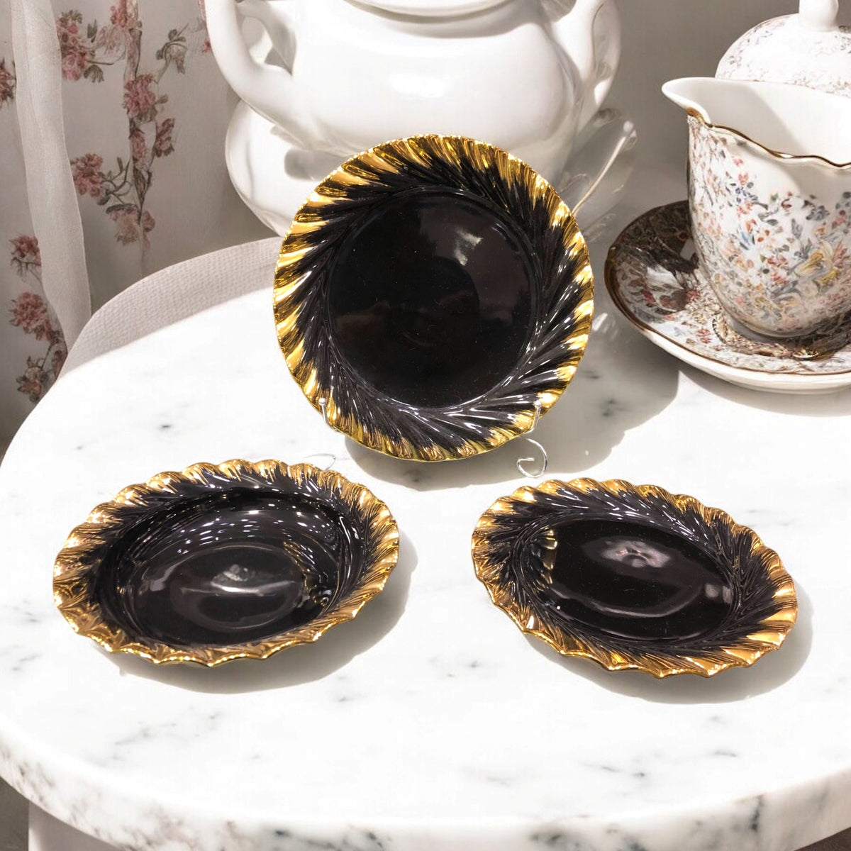 Plate set 18 pcs