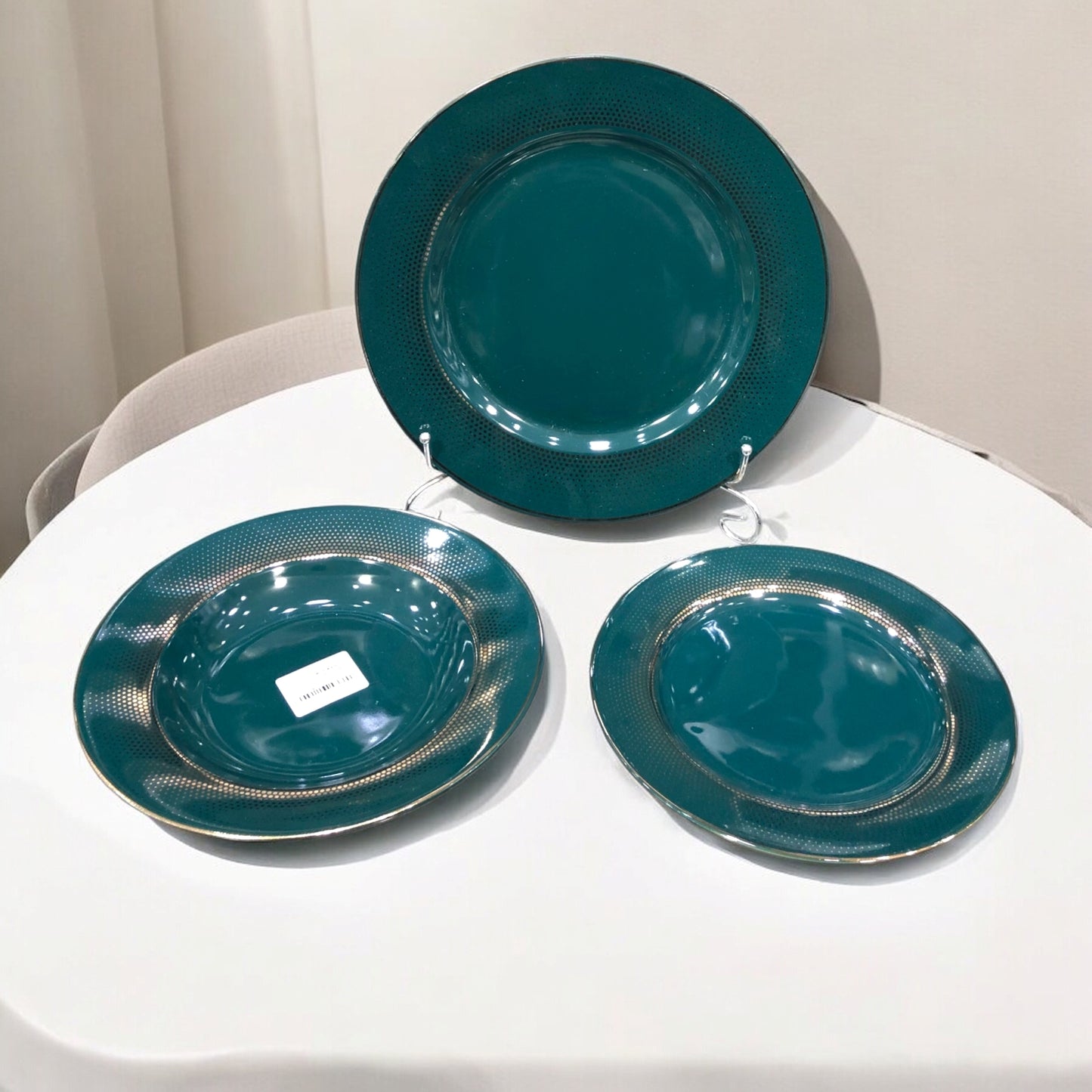 18 pcs plate set