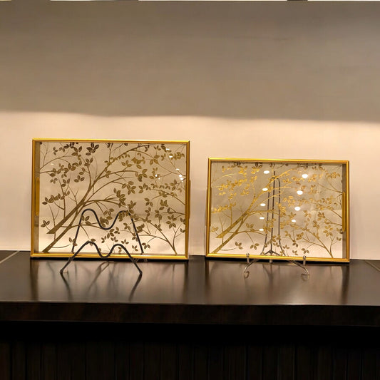 Italian Tray Set - 2 pc