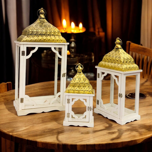 Golden Lanterns 3pc set