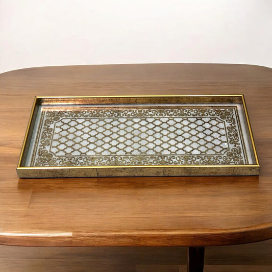 Italian tray,  41 cm x 16 cm,