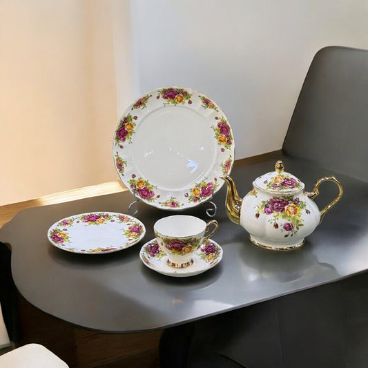 Royal Albert 24-Piece Tea Set