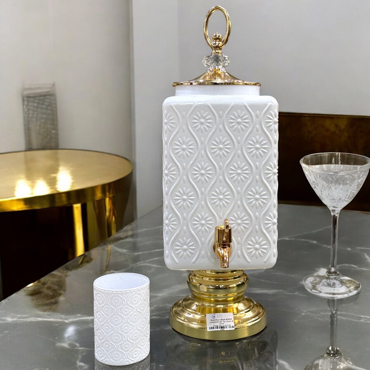 7-piece water dispenser set: