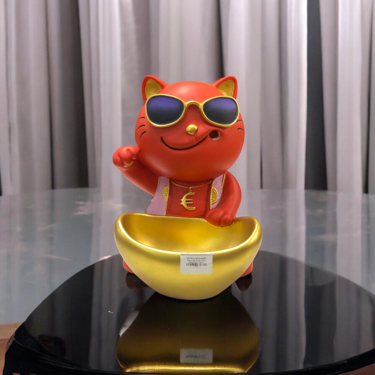 Statue platter