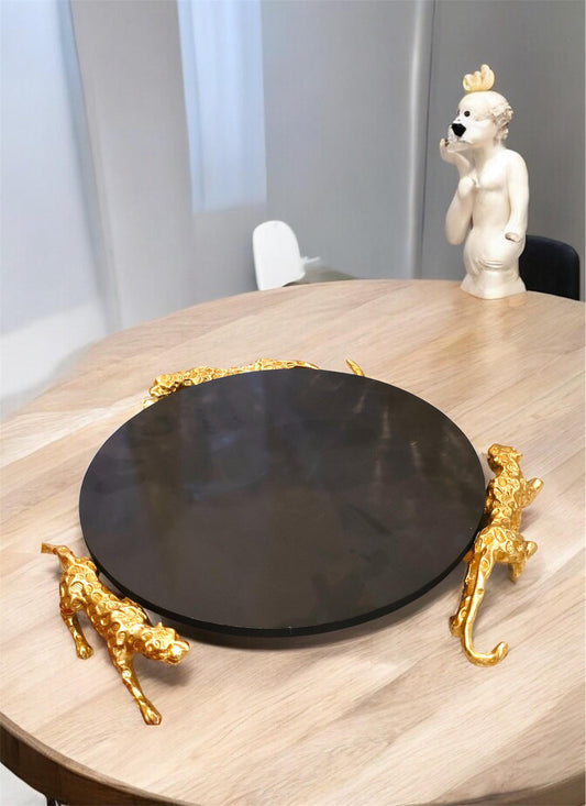 Leopard Tray