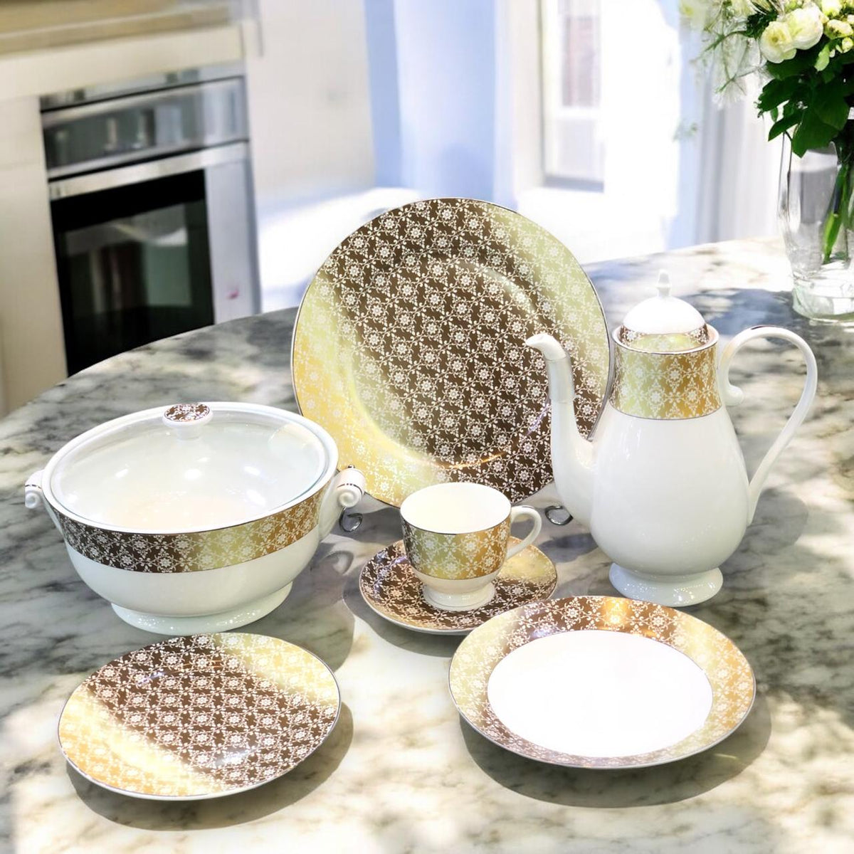 Super Bone Dinner Set (8 Servings)