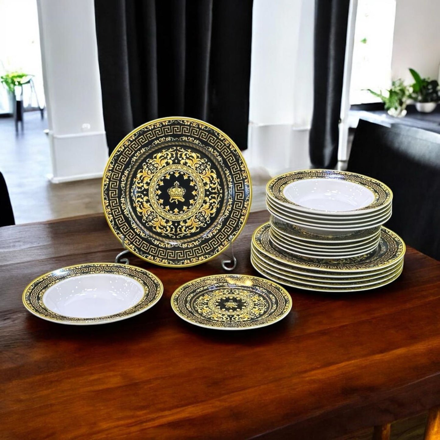 Versace Plate Set 18Pcs