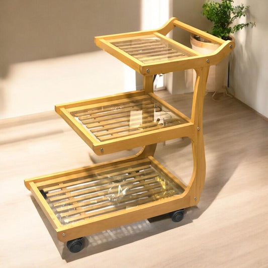 Wodden Tea Trolly
