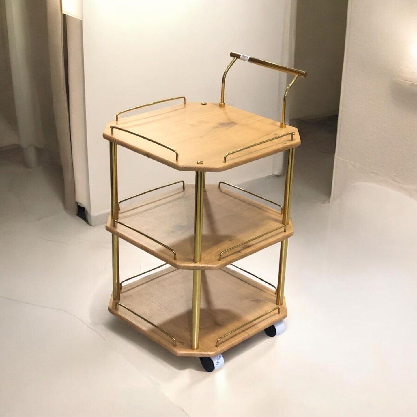 Wooden Tea Trolly
