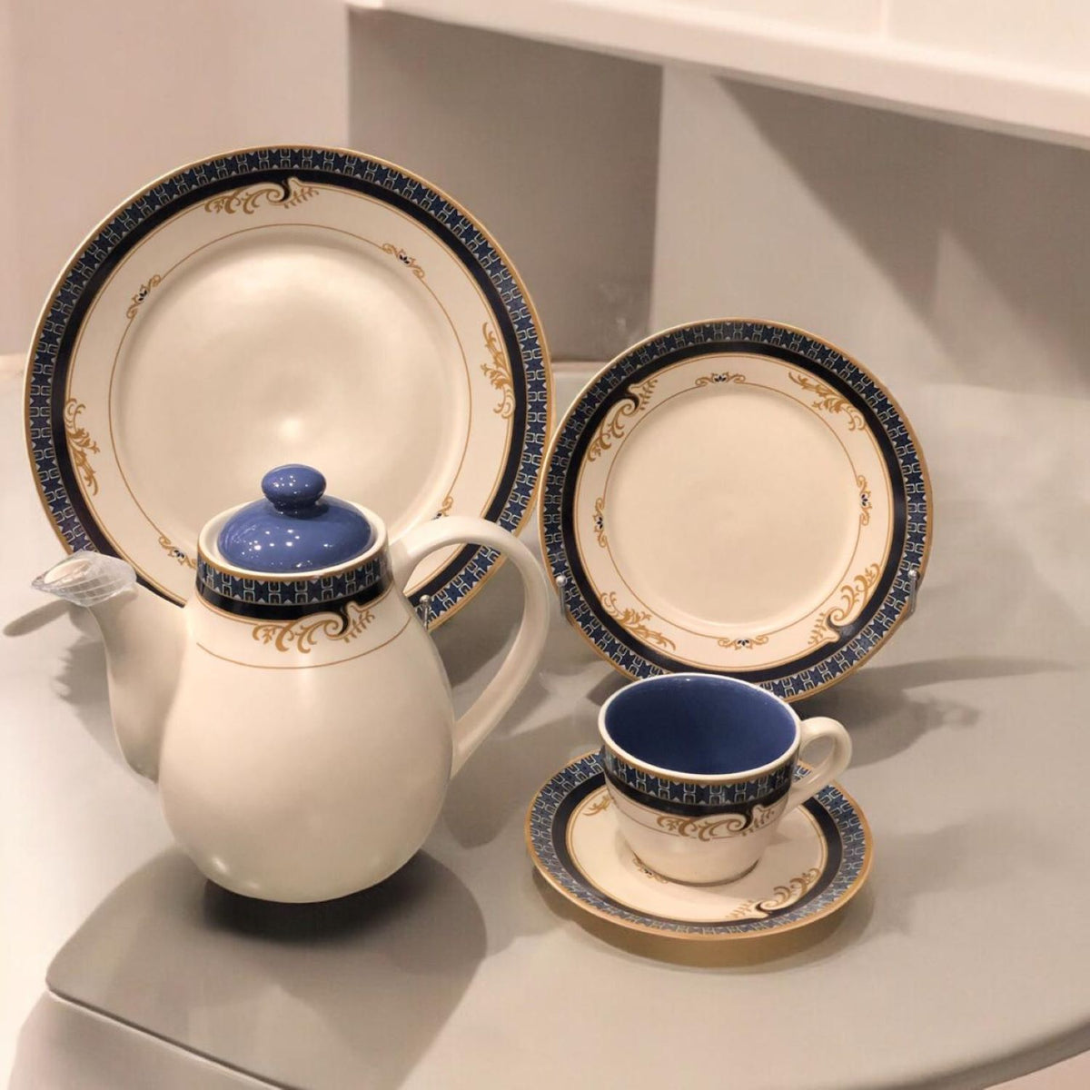 Royal Orchid Tea Set