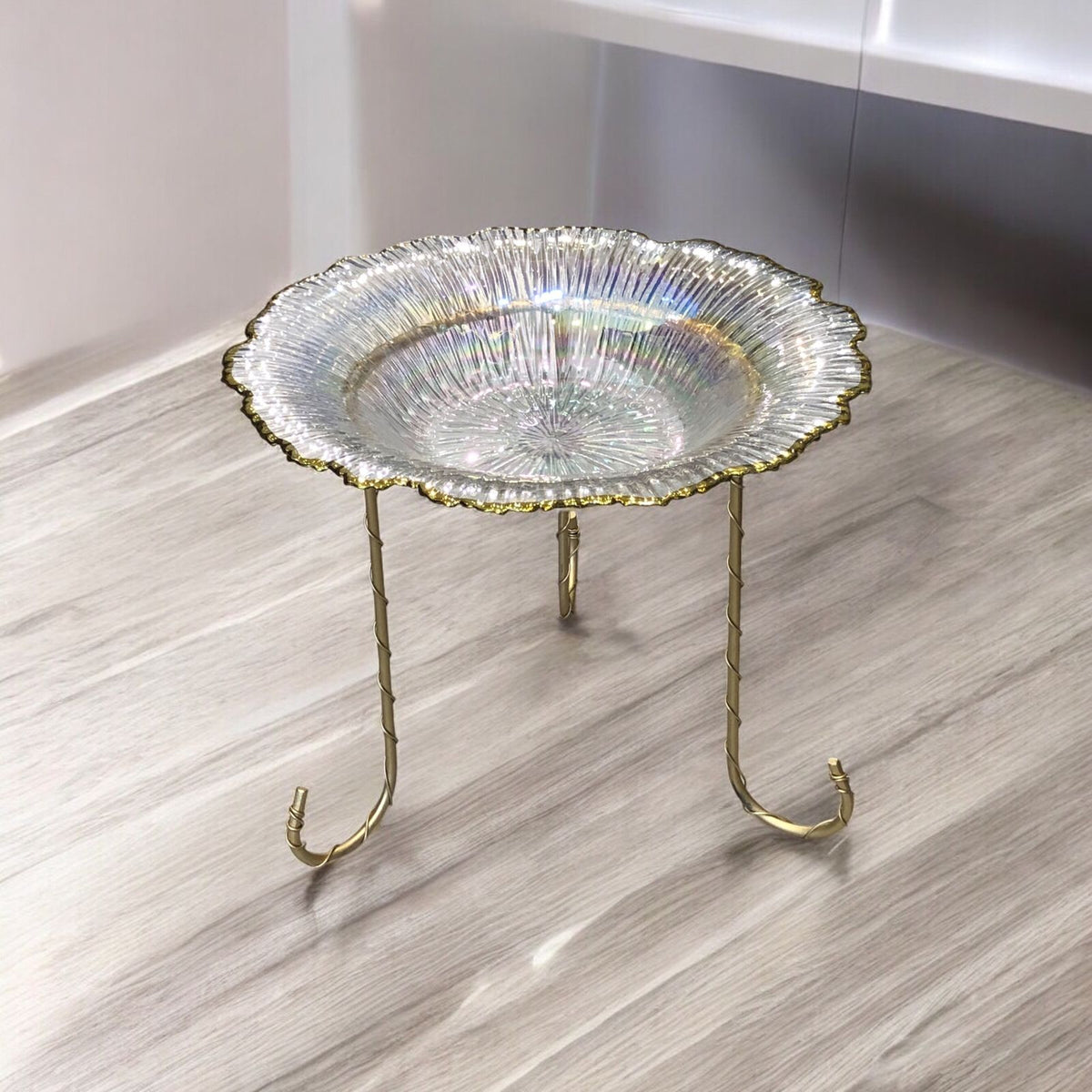 Small Flower Platter with stand