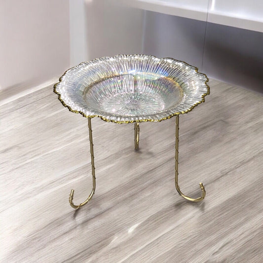 Small Flower Platter with stand