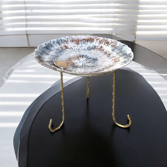 Flat Turkish Platter with stand