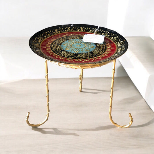 Flat Turkish Platter with stand