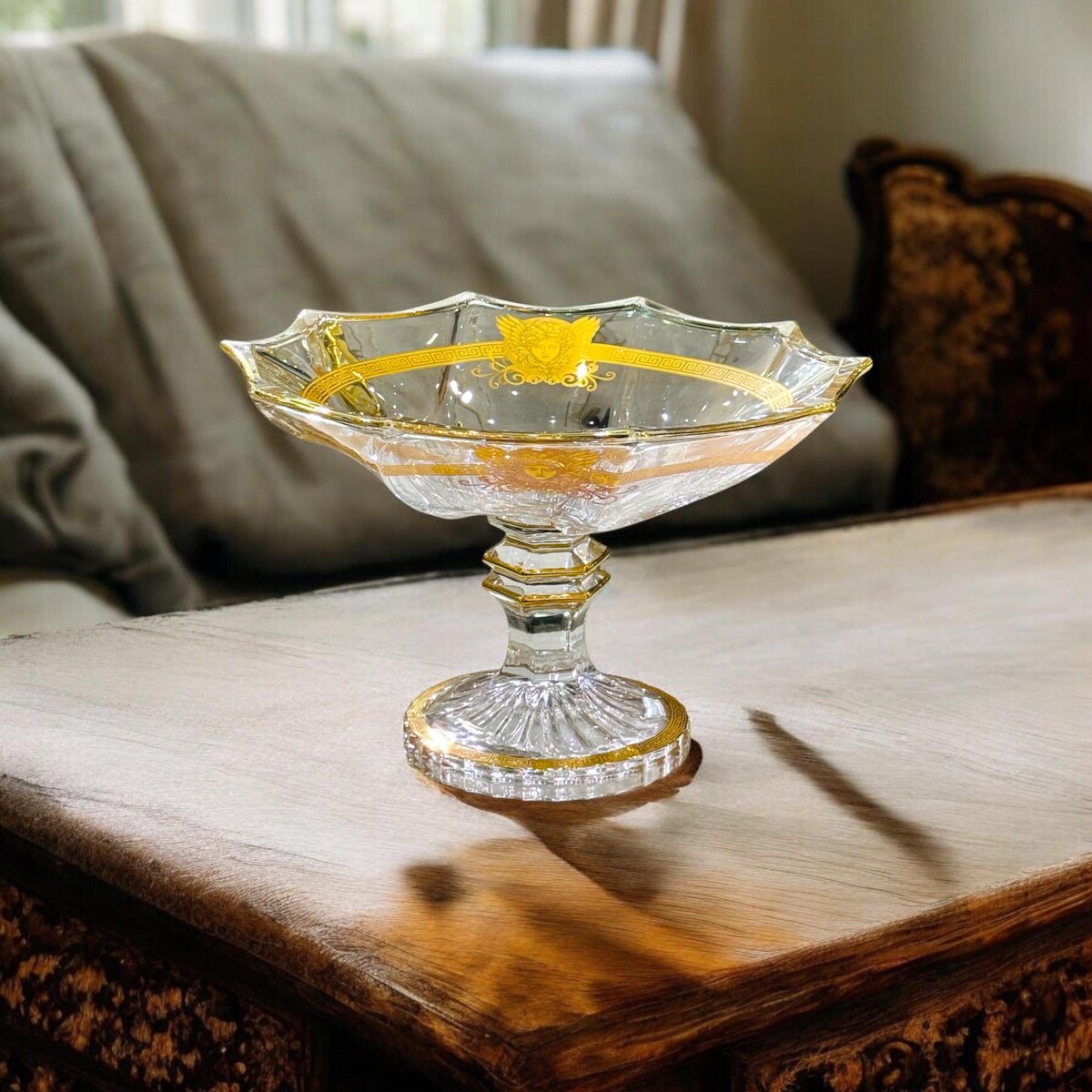 Crystal Versace  Stand Bowl