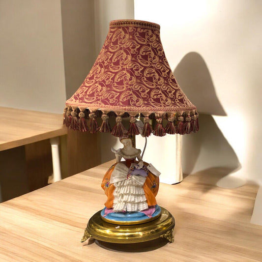 Brass Lamps with Shade 