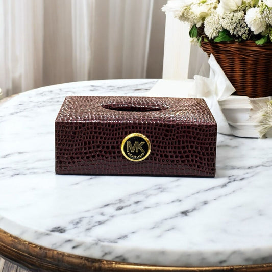 Leather Tissue box