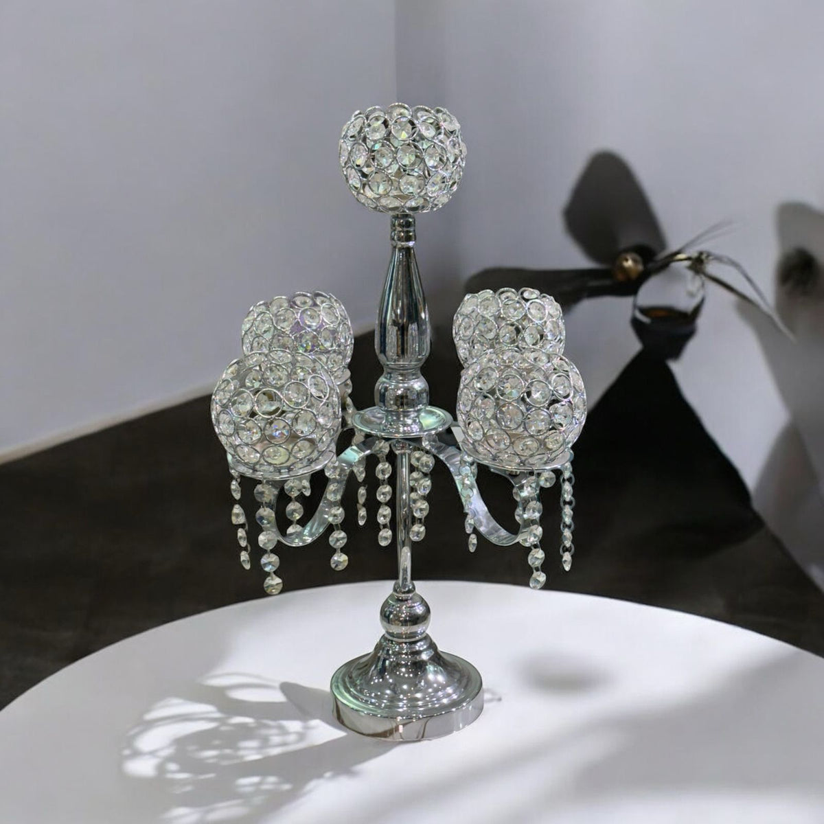 Crystal Candle Holder