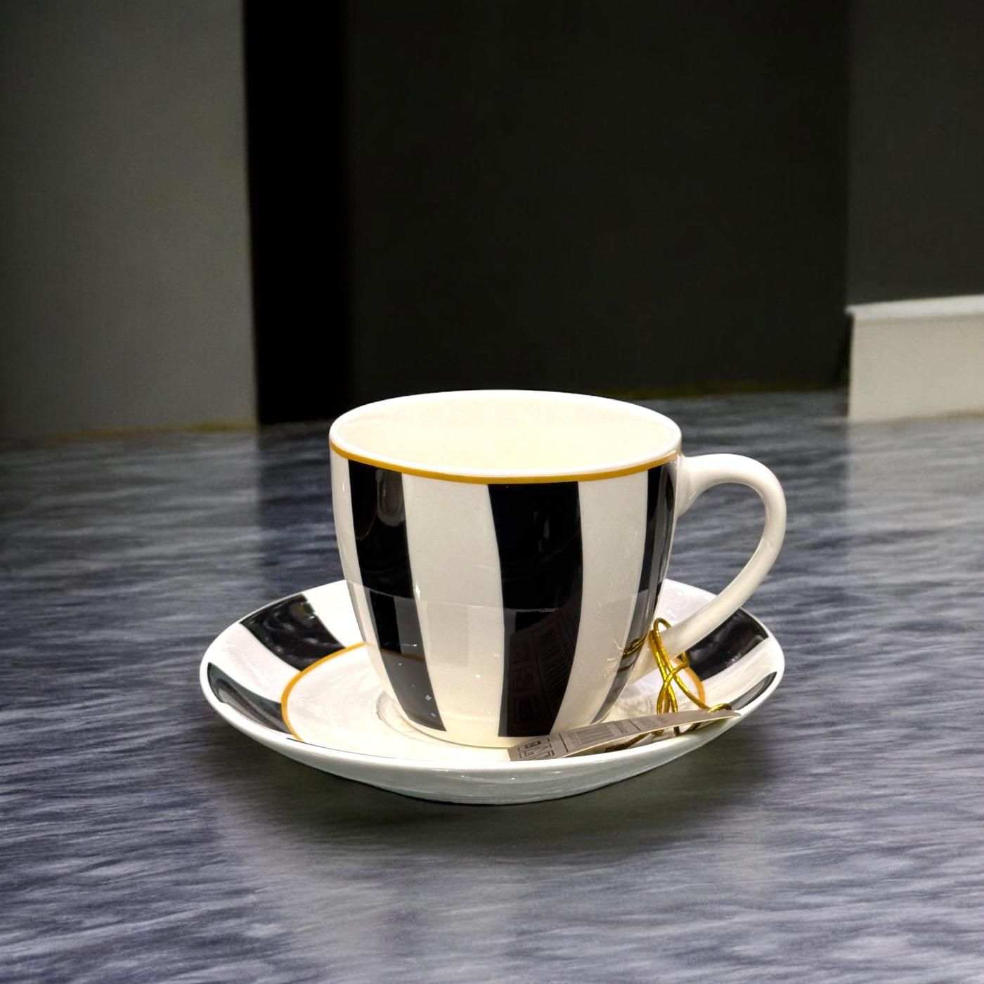 Turkish Super Bone 6 Cup & Saucer Set