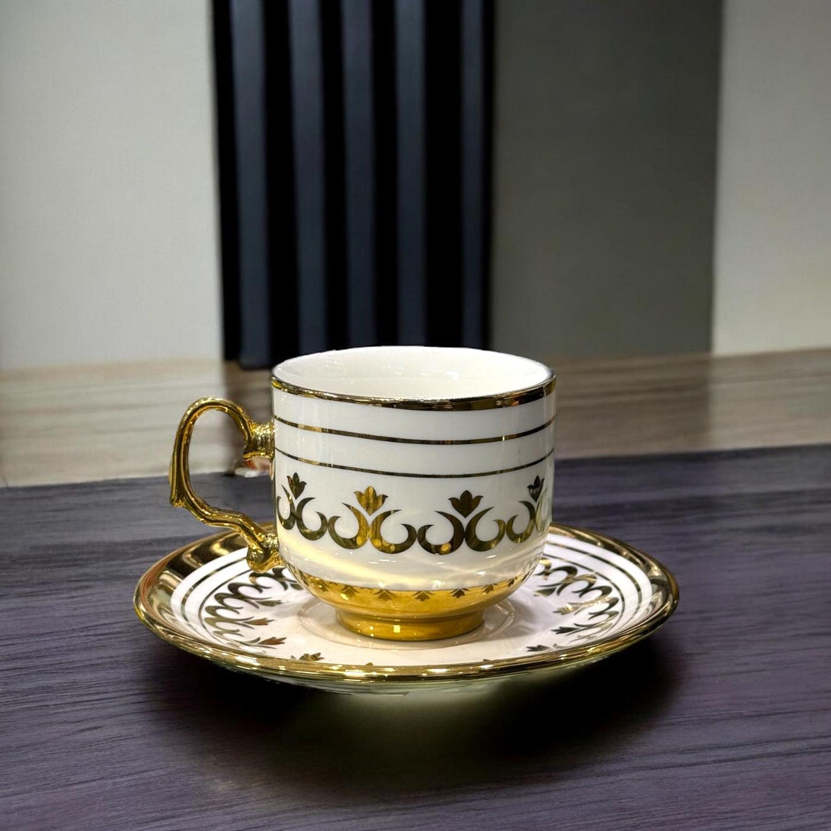 6 Cup & 6 Saucer Set