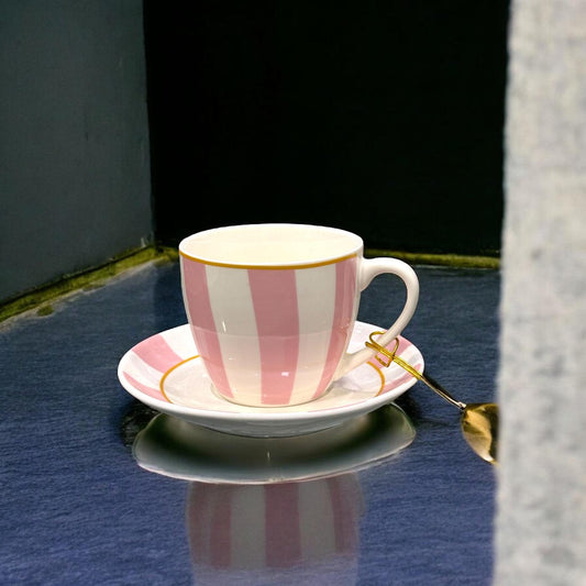 Turkish Super Bone 6 Cup & Saucer Set