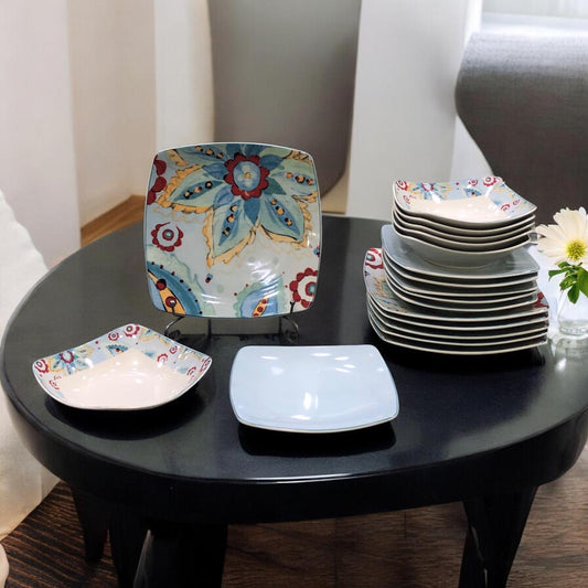 White House Plate Set 18pcs