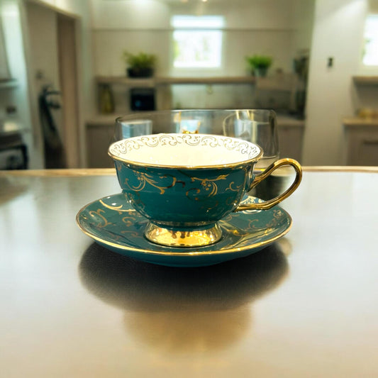 Cup and saucer