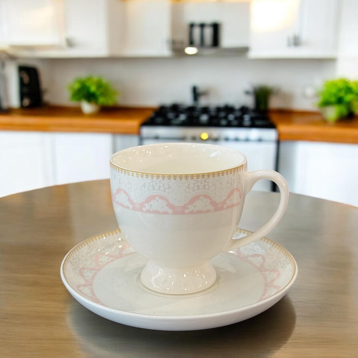 6 cup & saucer