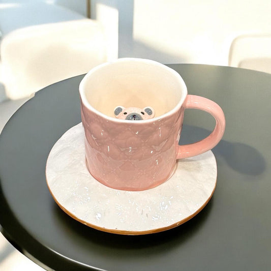 Bear Cup & Saucer (1 Pc):