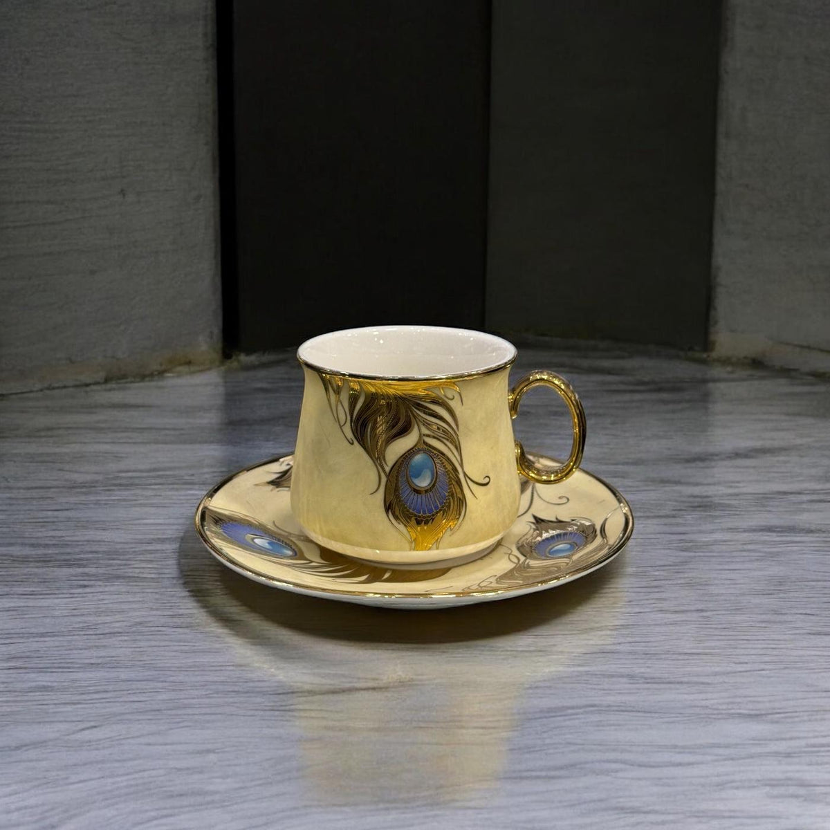 6 Cup and saucer